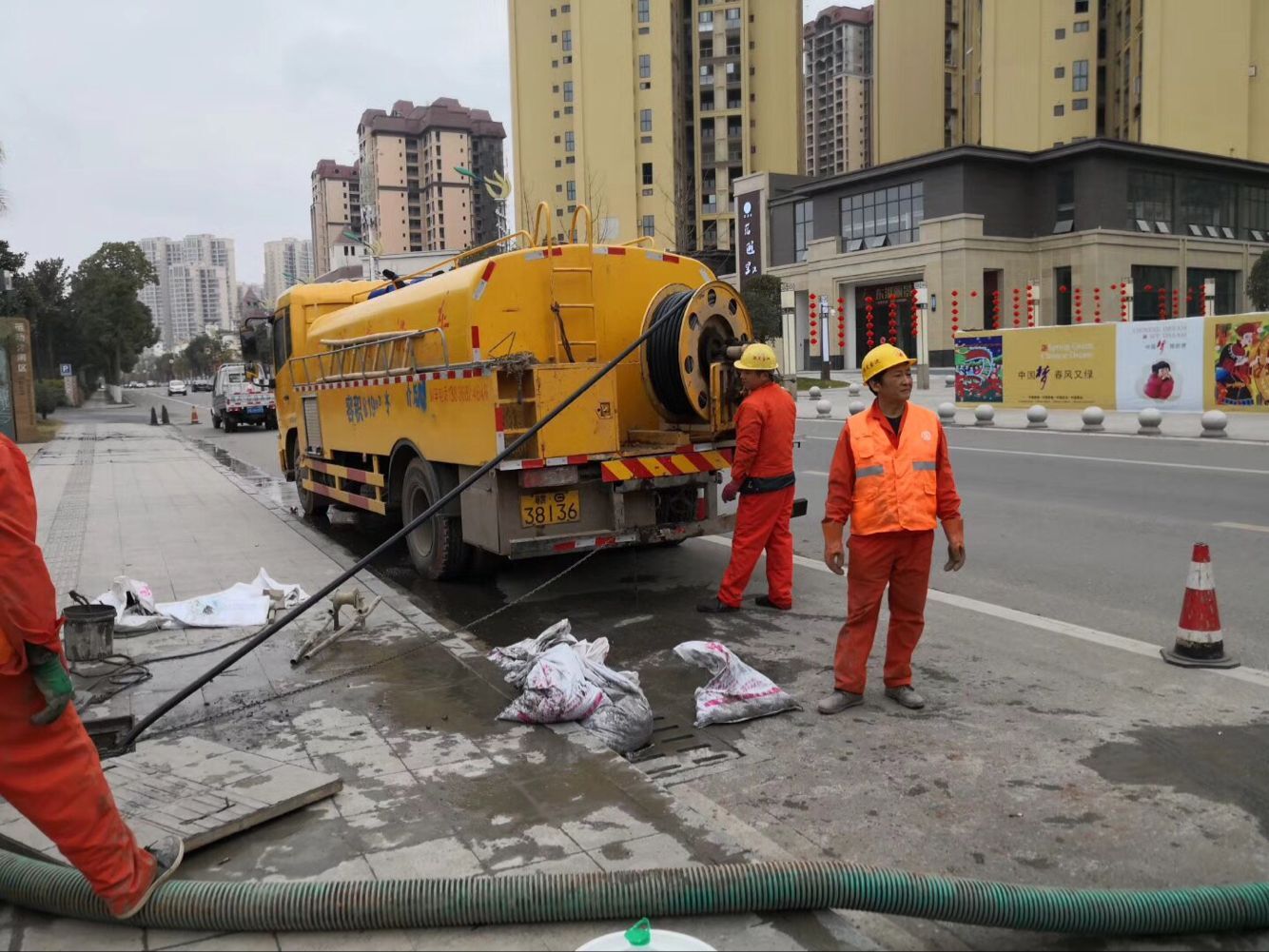伊通排污管道清淤-管道清洗